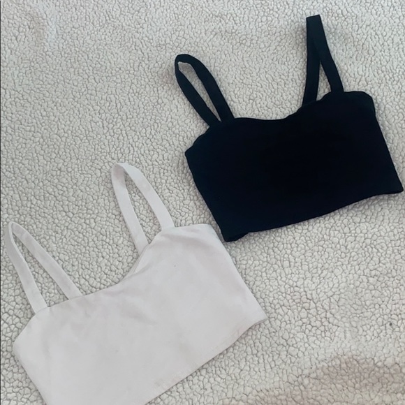 Charlotte Russe Tops - Two Charolette Russe Crop Tops